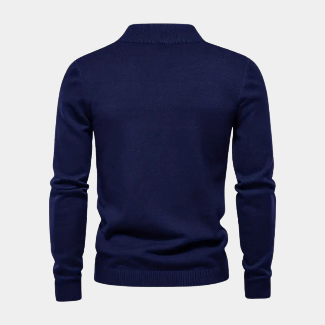 Heren Coltrui Van Fijngebreid Materiaal – Minimalistische Elegantie Voor Elke Dag