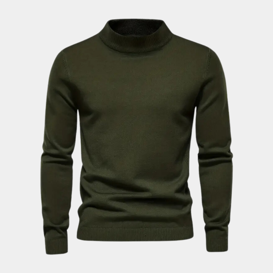 Heren Coltrui Van Fijngebreid Materiaal – Minimalistische Elegantie Voor Elke Dag