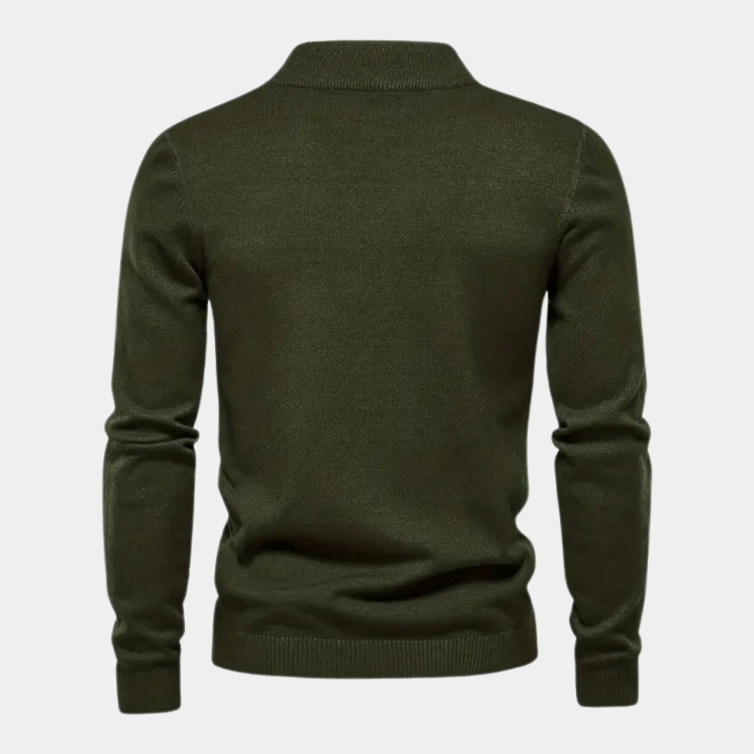 Heren Coltrui Van Fijngebreid Materiaal – Minimalistische Elegantie Voor Elke Dag