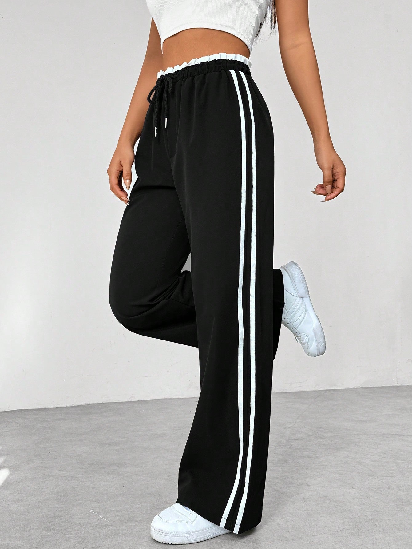Sportieve Wide-Leg Damesbroek