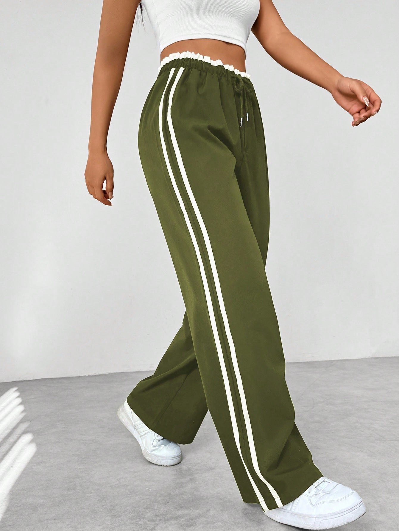 Sportieve Wide-Leg Damesbroek