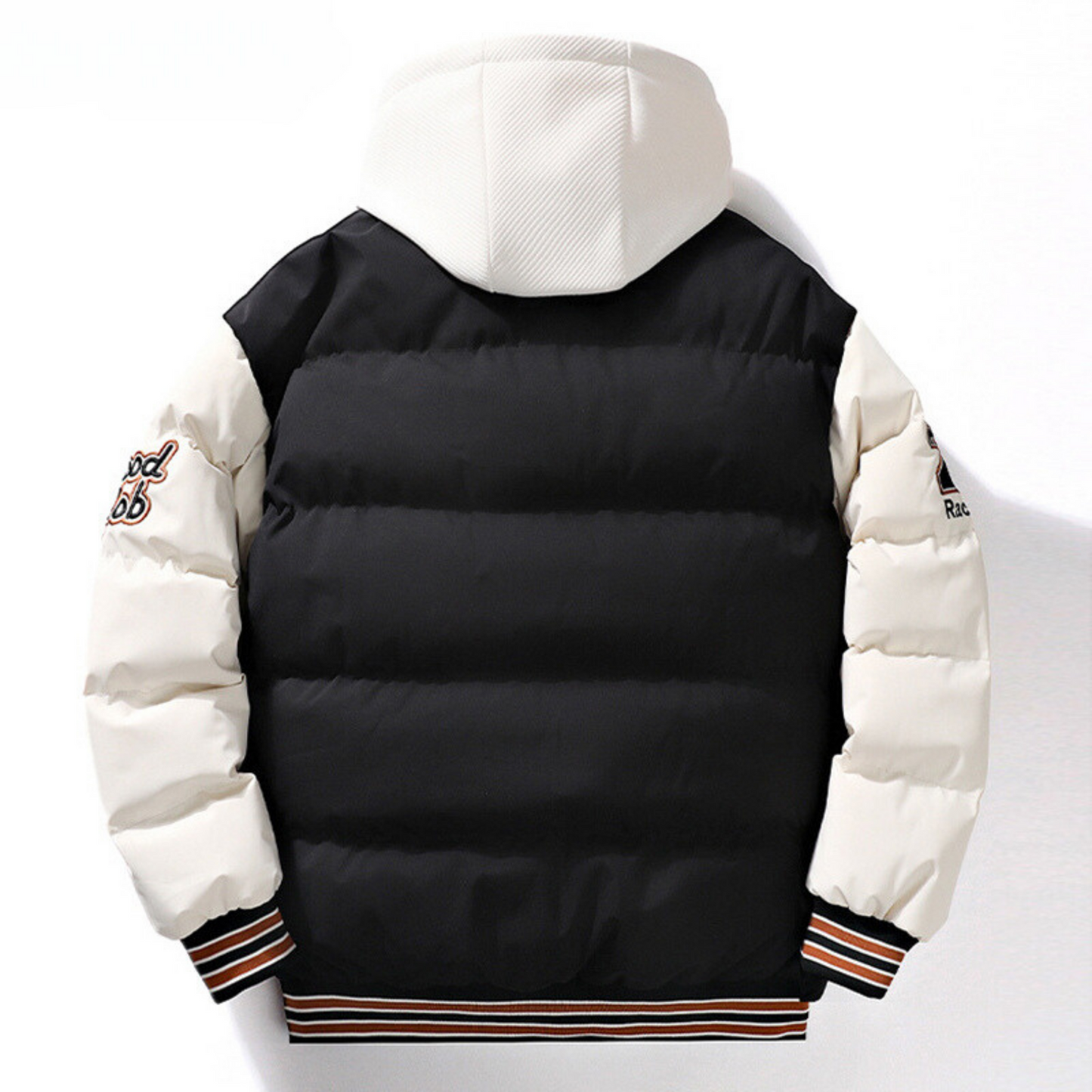 Heren Varsity Winterjas Met Capuchon – Stoere Streetstyle Voor Herfst En Winter