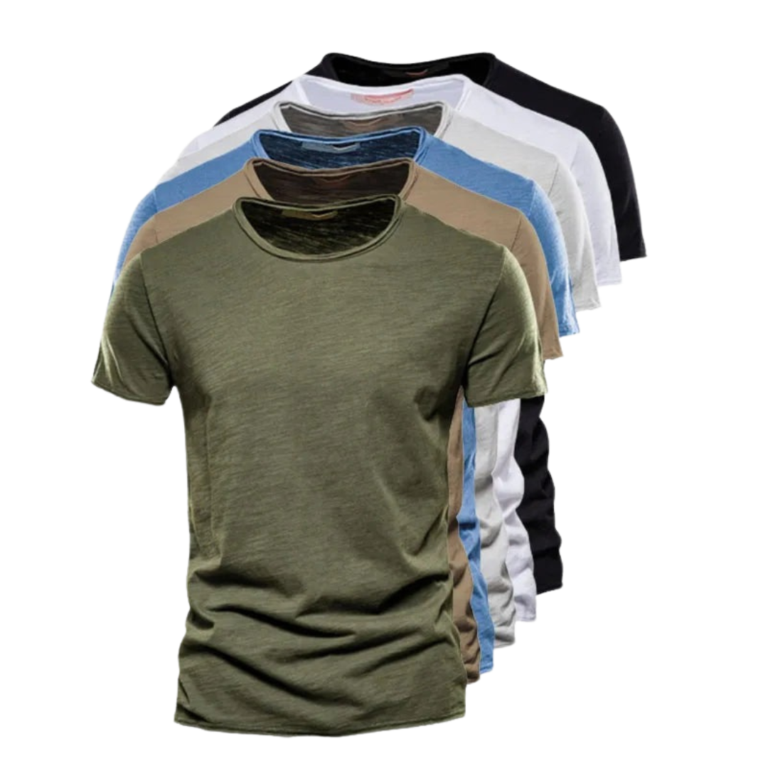 Klassiek T-Shirt Voor De Modebewuste Man – Hoogwaardige Katoen, Tijdloos Design & Perfect Voor Elke Gelegenheid.
