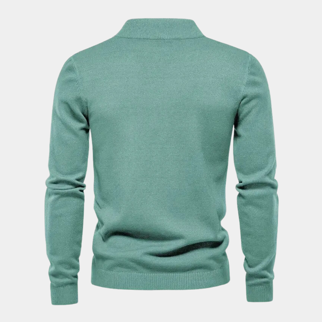 Heren Coltrui Van Fijngebreid Materiaal – Minimalistische Elegantie Voor Elke Dag