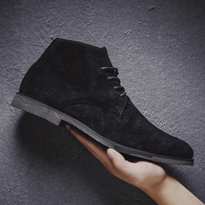 Heren Desert Boots Met Veters