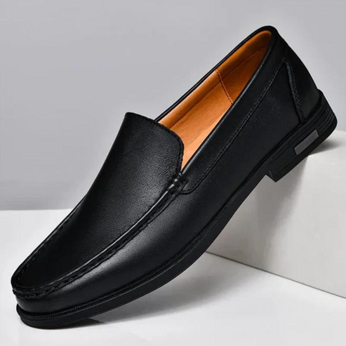 Heren Instapper Met Stikseldetail – Slip-On, Comfortzool & Voorjaar & Zomer