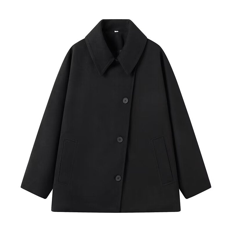 Oversized Damesjas Herfst/Winter