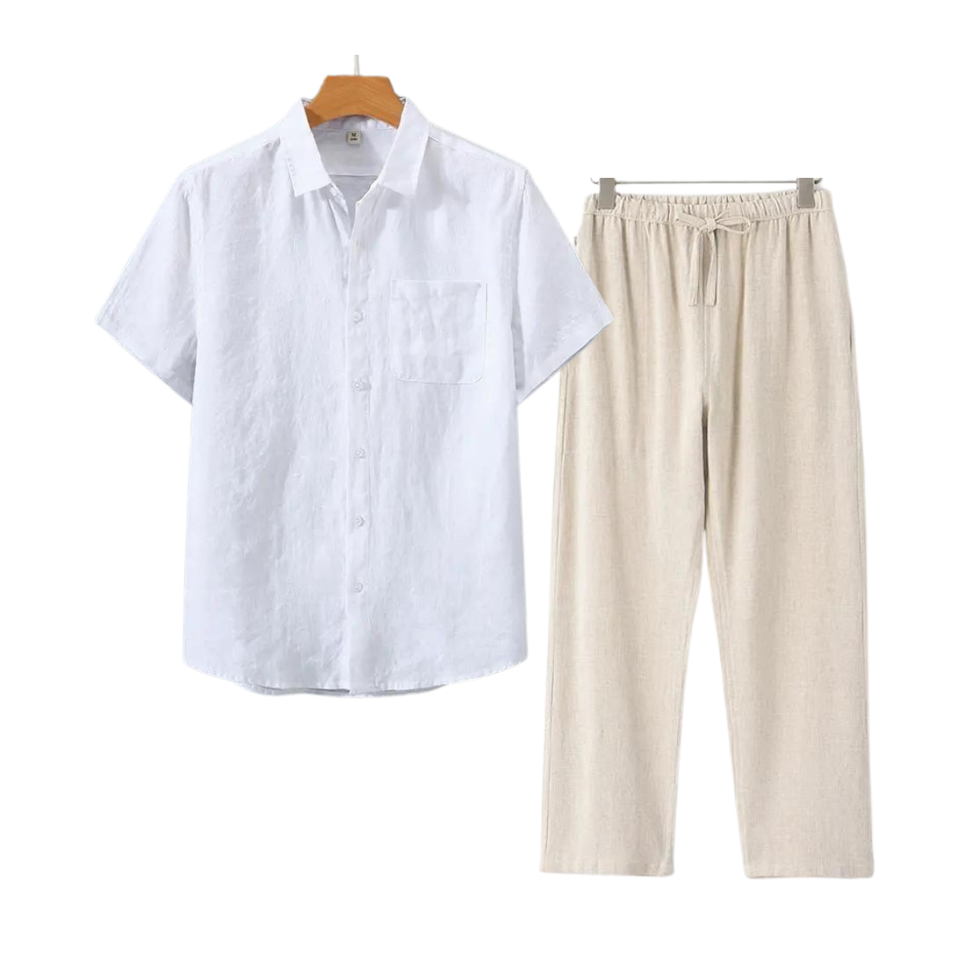 Luchtige zomerset voor heren – ademend, stijlvol & perfect voor warm weer – voorjaar en zomer