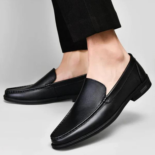 Heren Instapper Met Stikseldetail – Slip-On, Comfortzool & Voorjaar & Zomer
