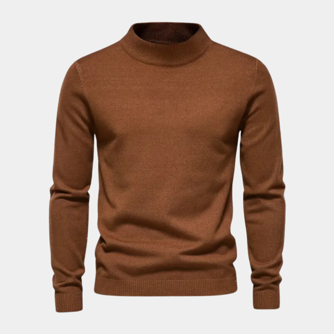 Heren Coltrui Van Fijngebreid Materiaal – Minimalistische Elegantie Voor Elke Dag
