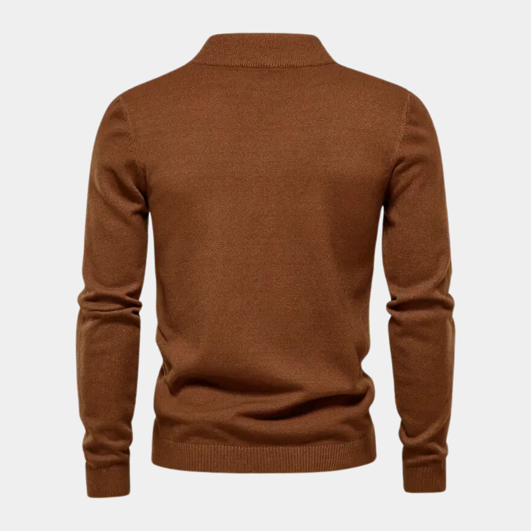 Heren Coltrui Van Fijngebreid Materiaal – Minimalistische Elegantie Voor Elke Dag