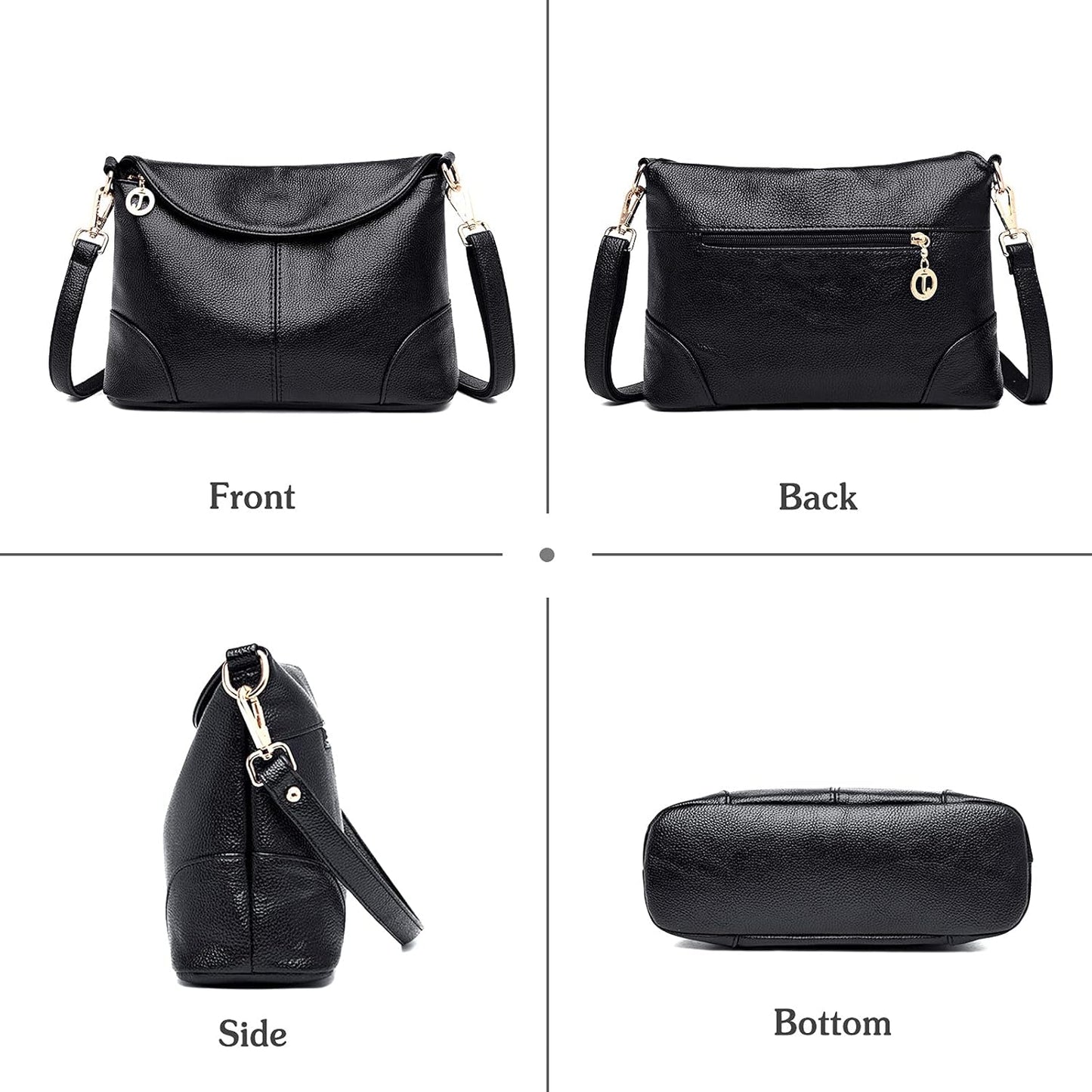 2-In-1 Crossbody Handtas