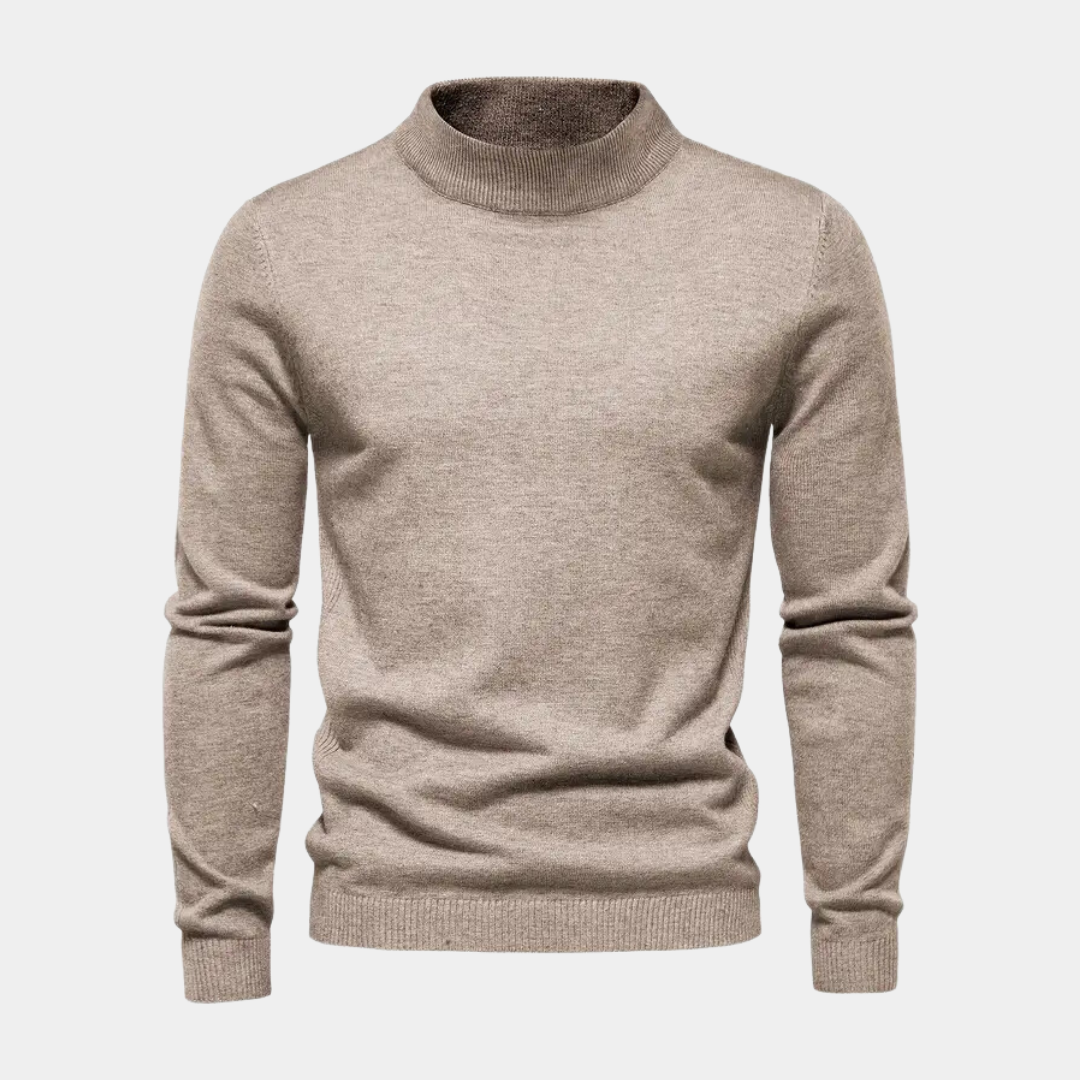 Heren Coltrui Van Fijngebreid Materiaal – Minimalistische Elegantie Voor Elke Dag