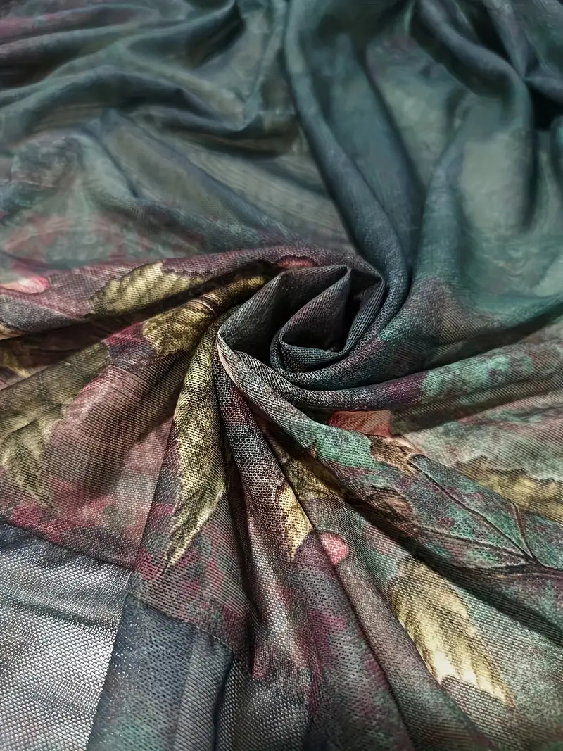 Elegant Etnisch Damespak Met Lange Tuniek En Wijde Broek – Verfijnd En Stijlvol