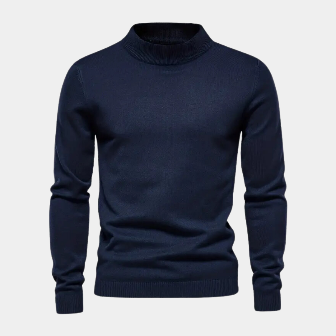 Heren Coltrui Van Fijngebreid Materiaal – Minimalistische Elegantie Voor Elke Dag