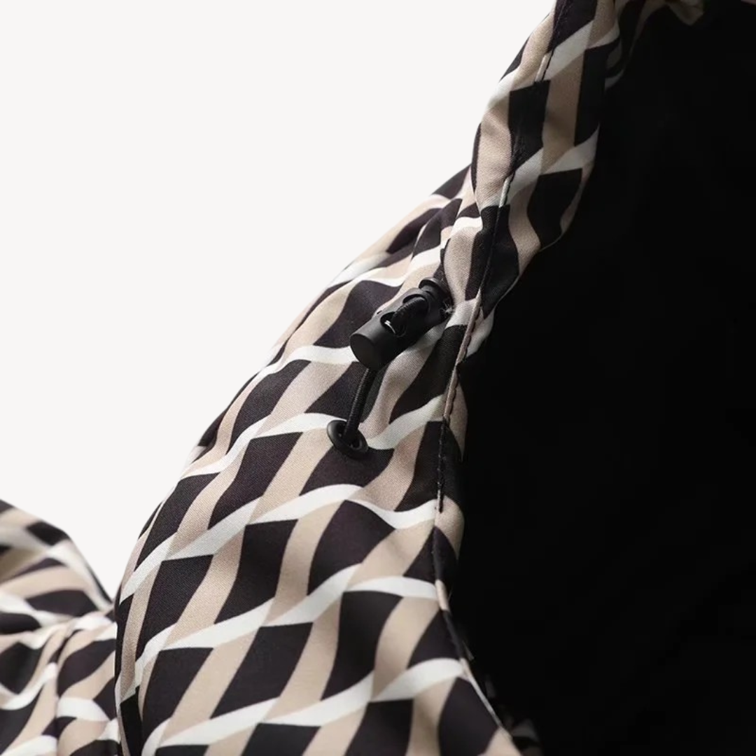 Dames Donsjas Met Bijpassende Riem