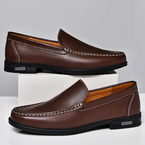 Heren Instapper Met Stikseldetail – Slip-On, Comfortzool & Voorjaar & Zomer