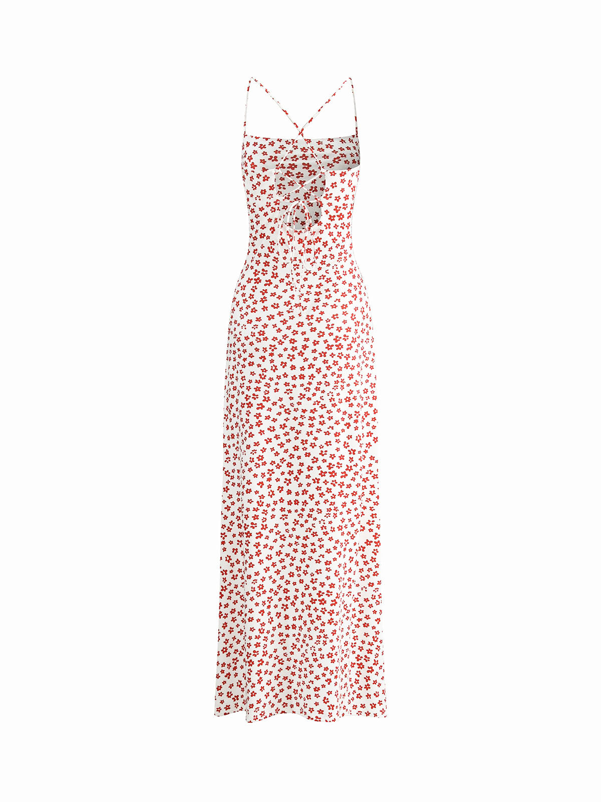Gestreepte Crisscross Zomerjurk Voor Modebewuste Vrouwen – Vloeiende Pasvorm, Zomerse Kleuren & Ideaal Voor Feestelijke Gelegenheden.