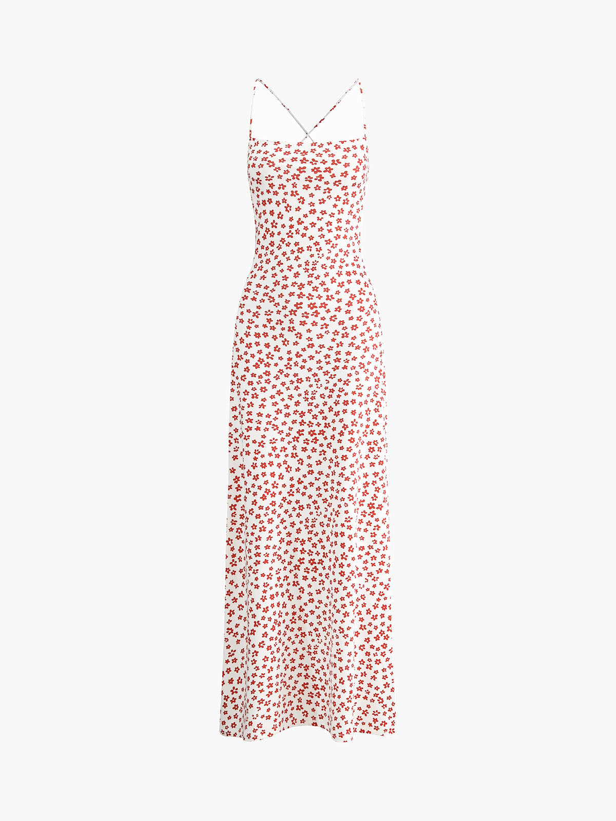 Gestreepte Crisscross Zomerjurk Voor Modebewuste Vrouwen – Vloeiende Pasvorm, Zomerse Kleuren & Ideaal Voor Feestelijke Gelegenheden.