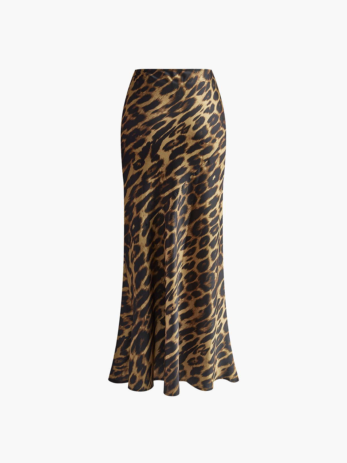 Stijlvolle Luipaardprint Maxi Rok Voor Modebewuste Vrouwen – Lichtgewicht Stof, Ruime Pasvorm & Perfect Voor Een Zomerse Dag Of Avonduitje.