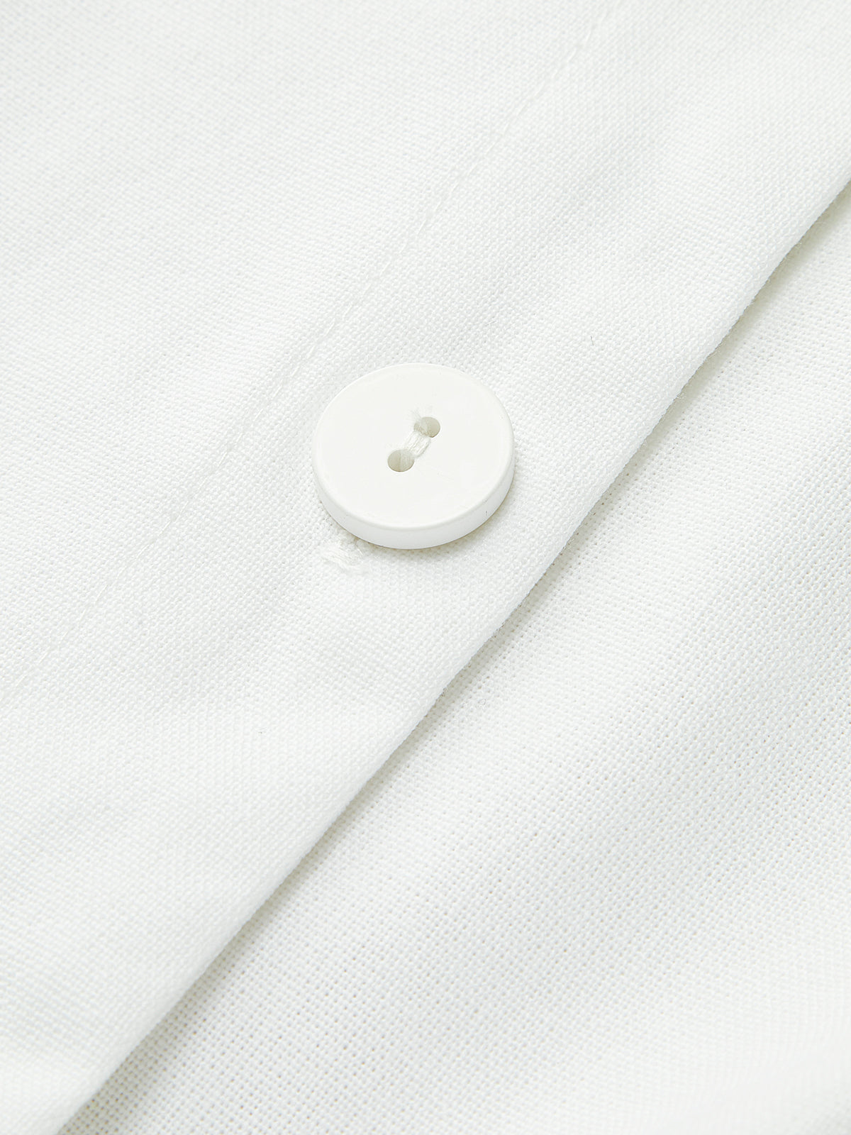 Linnenmix Knopen Top Voor Modebewuste Vrouwen – Luchtige Stoffen, Stijlvolle Accentknopen & Perfect Voor Zomerse Uitjes met Elegante Flair.