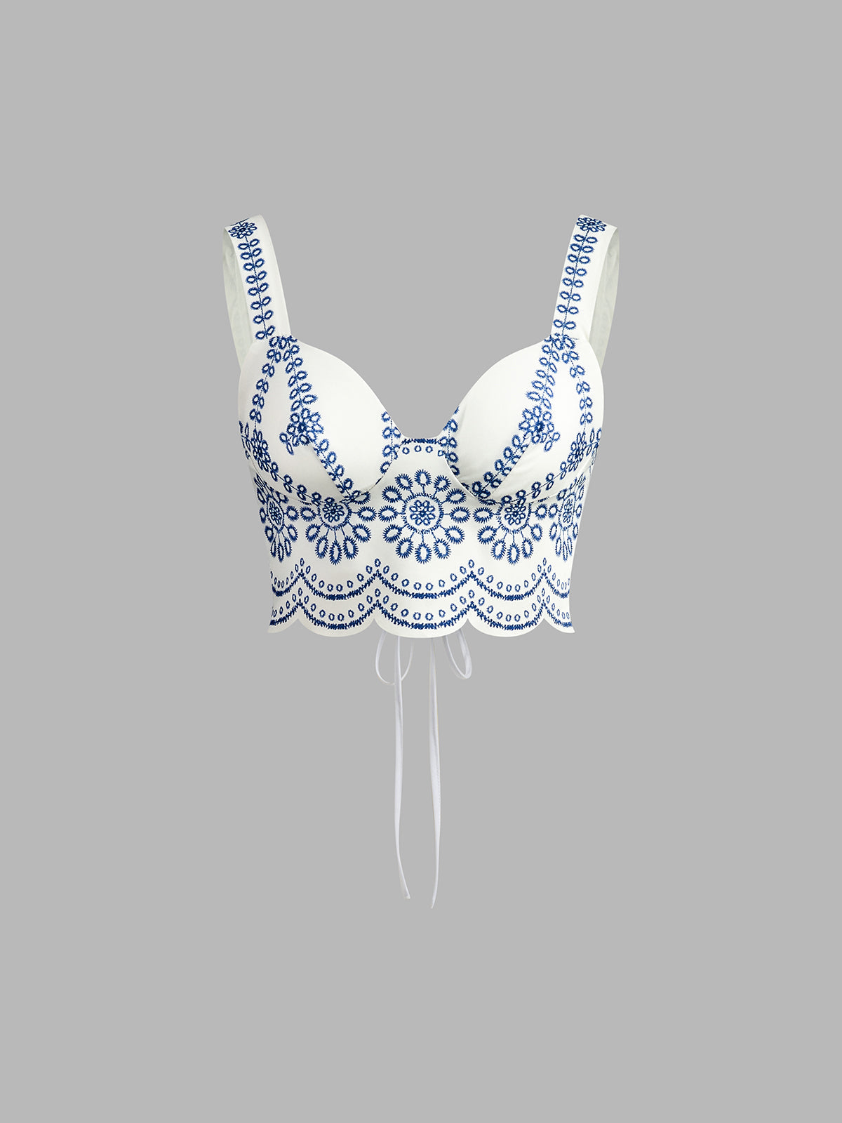 Elegante Geprinte Mouwloze Rokset Voor Modebewuste Dames – Zachte Stof, Speelse Strik & Perfect Voor Zomeruitjes Of Feestelijke Gelegenheden.