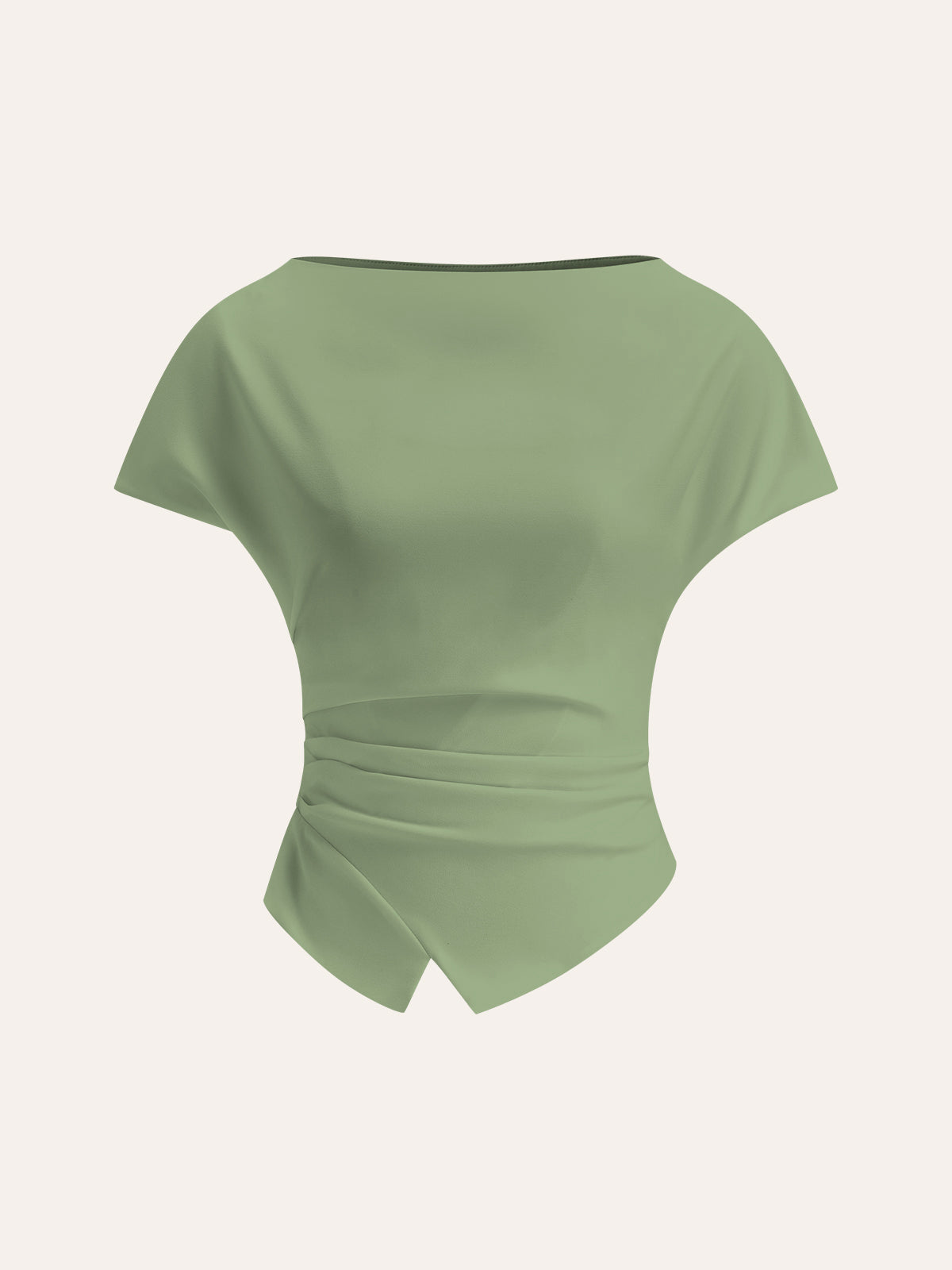 Asymmetrisch Gelaagd T-Shirt Voor Vrouwen – Elastische Stof, Modieus Design & Ideaal Voor Casual Uitjes Of Een Avondje Uit.
