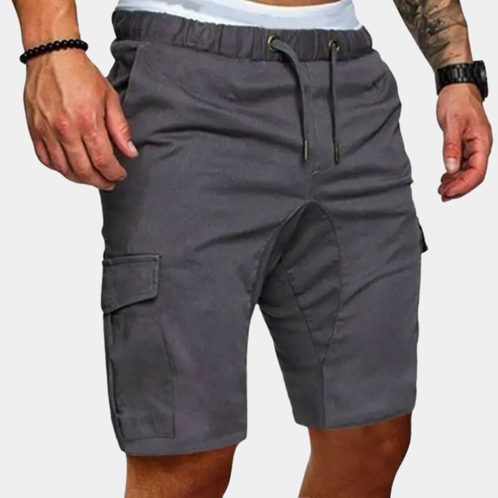 Korte Broek Voor Heren – Cargozakken, Trekkoord & Comfortabele Pasvorm Voor Zomer