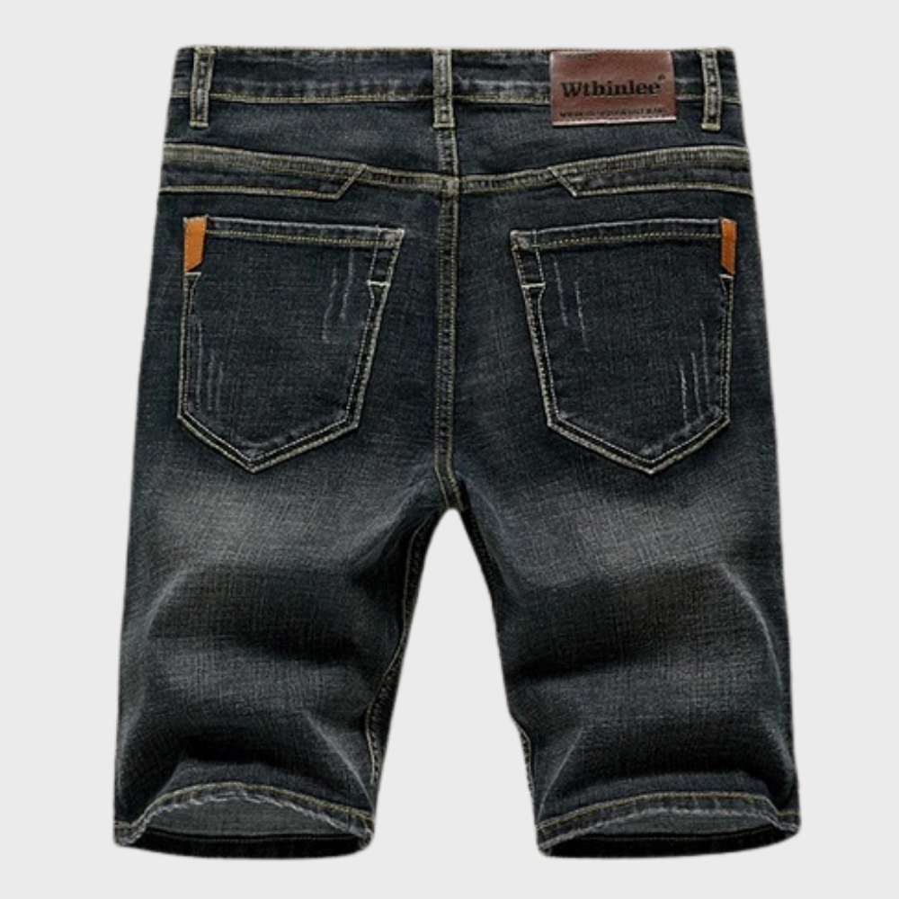 Denim Korte Broek Voor Heren – Stretchstof, 5-Pocket & Zomerproof