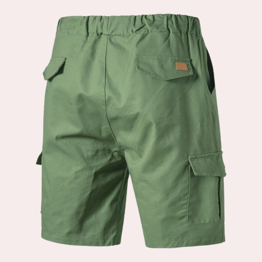 Korte Broek Voor Heren – Trekkoord, Cargozakken & Stretchcomfort Voor Zomer