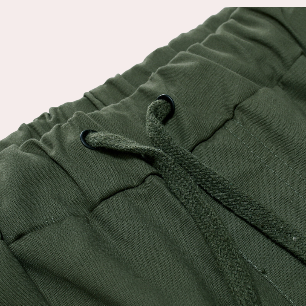 Korte Broek Voor Heren – Trekkoord, Cargozakken & Stretchcomfort Voor Zomer