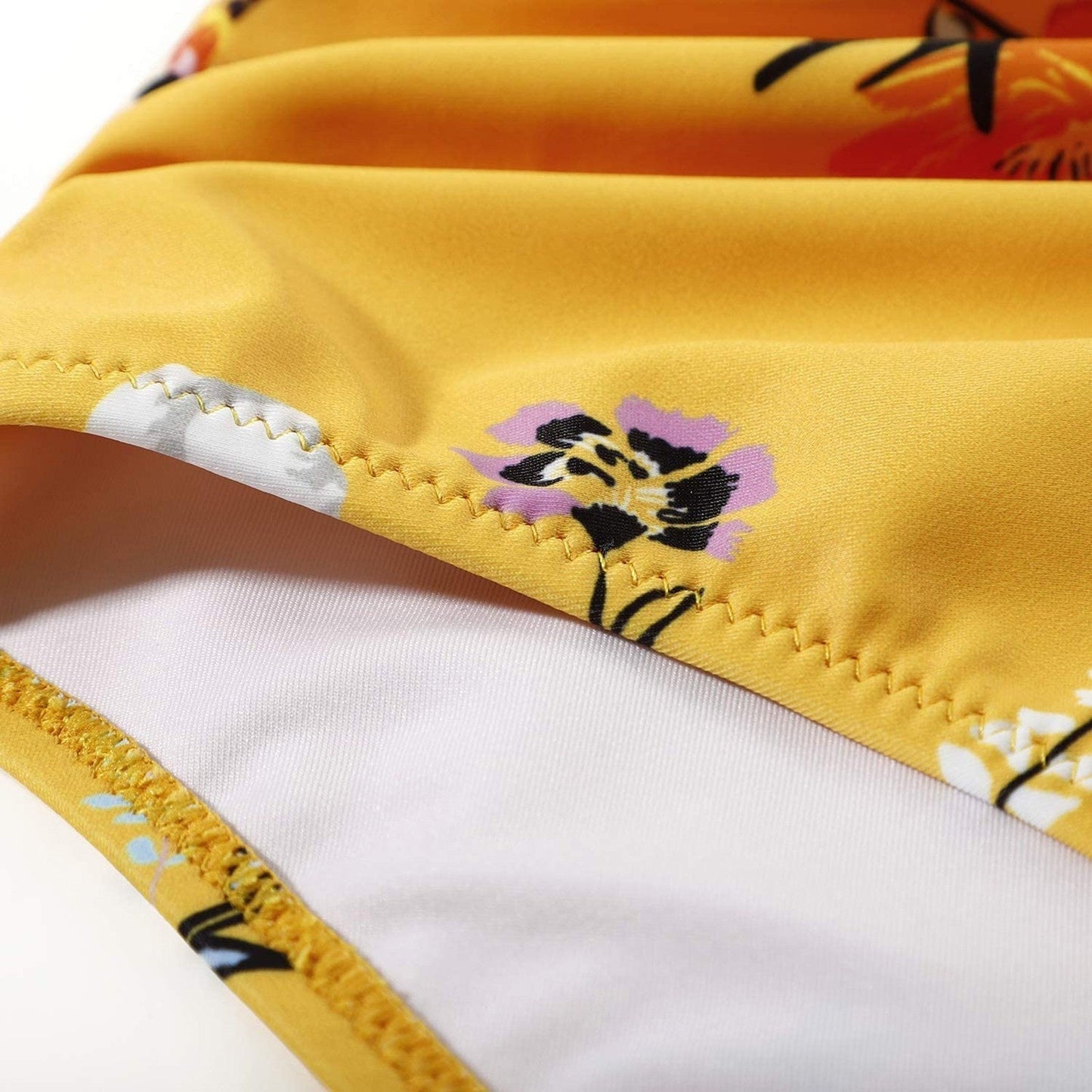 High-waist bikini met gekruiste top voor dames – corrigerende fit, verstelbaar & zomerproof