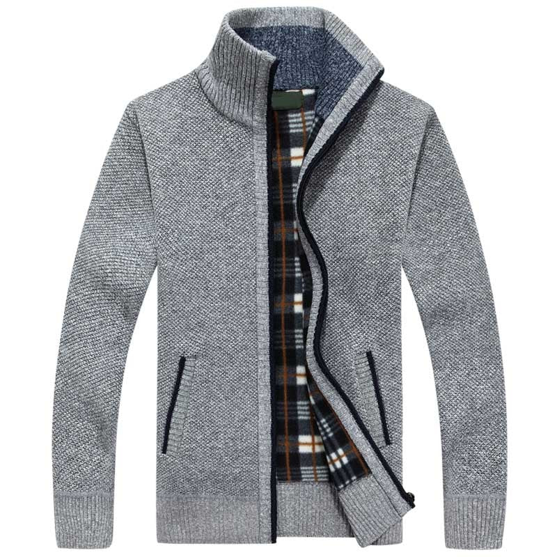 Gebreid Heren Vest Met Rits – Stijlvol Licht Gevoerd Vest Voor Frisse Lentedagen & Zomeravonden