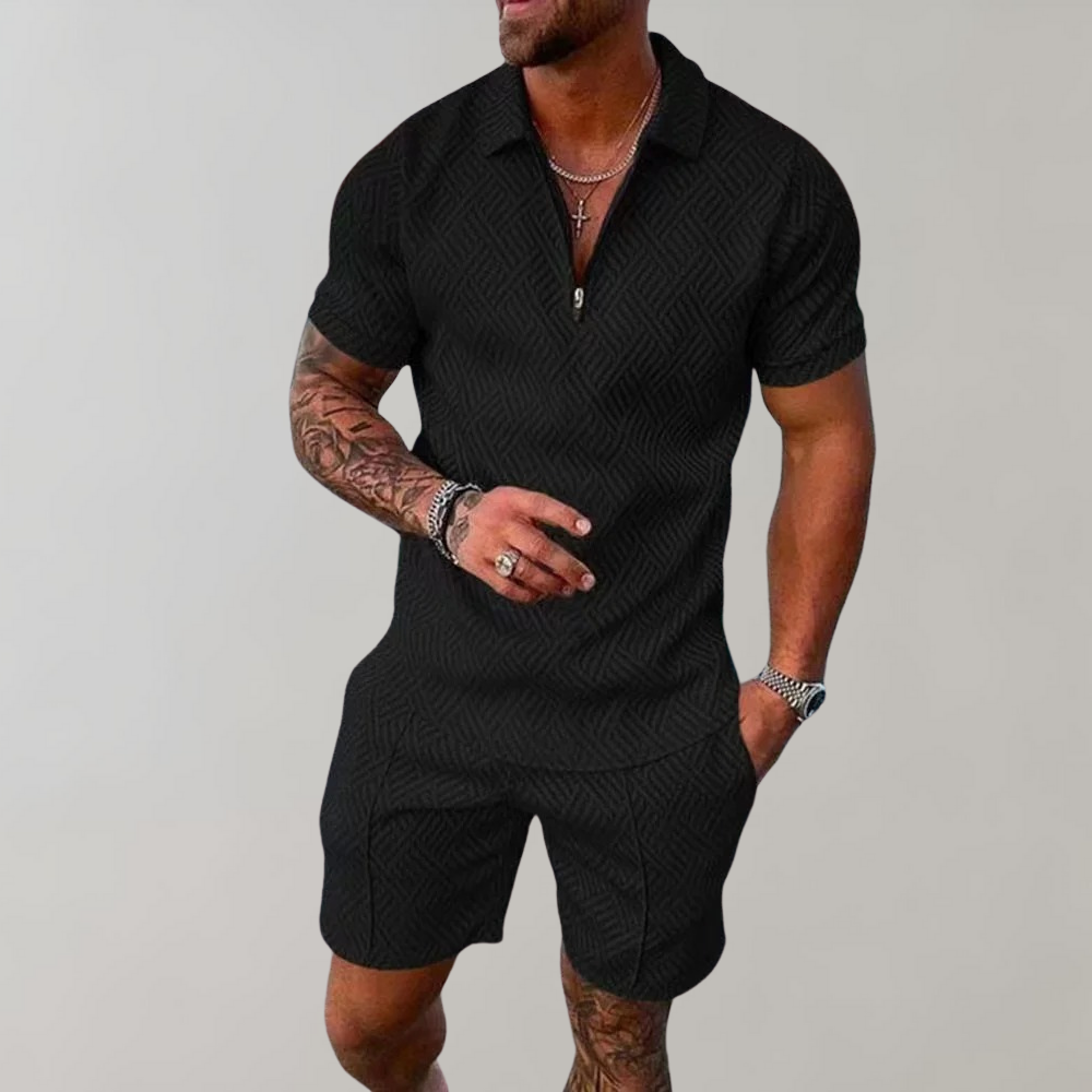 Zomerset Heren – Stijlvolle Polo & Korte Broek Voor Lente En Zomer