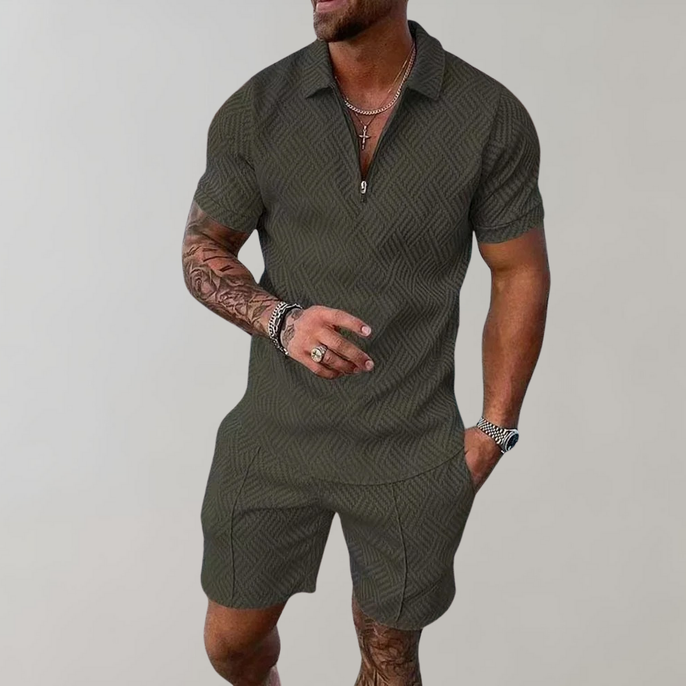 Zomerset Heren – Stijlvolle Polo & Korte Broek Voor Lente En Zomer