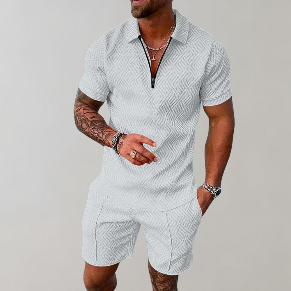 Zomerset Heren – Stijlvolle Polo & Korte Broek Voor Lente En Zomer