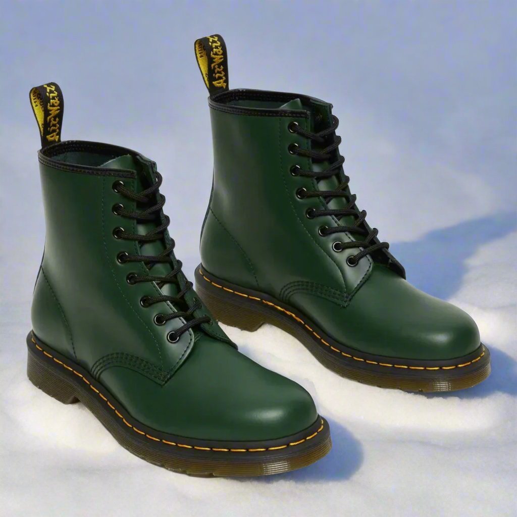 Uniseks Veterboot Met Gladde Finish – Antislipzool, Vetersluiting & Herfst & Winter
