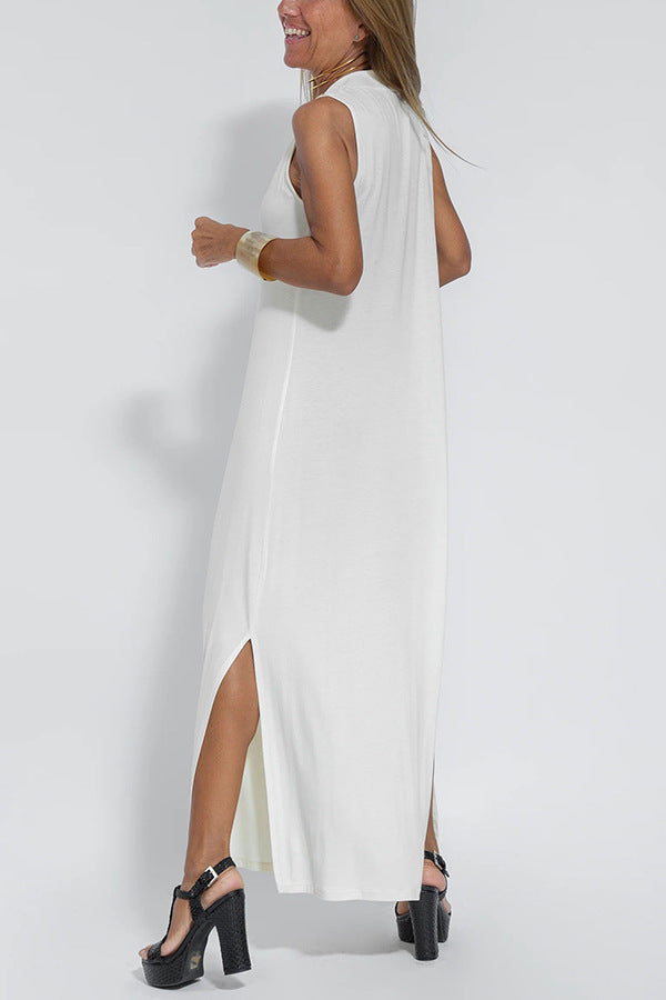 Lange Damescardigan Met Mouwen En Maxi Jumpsuit – Stijlvolle Co-Ord Set Met Elegante Flair