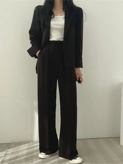 Oversized Blazer Met Pantalon