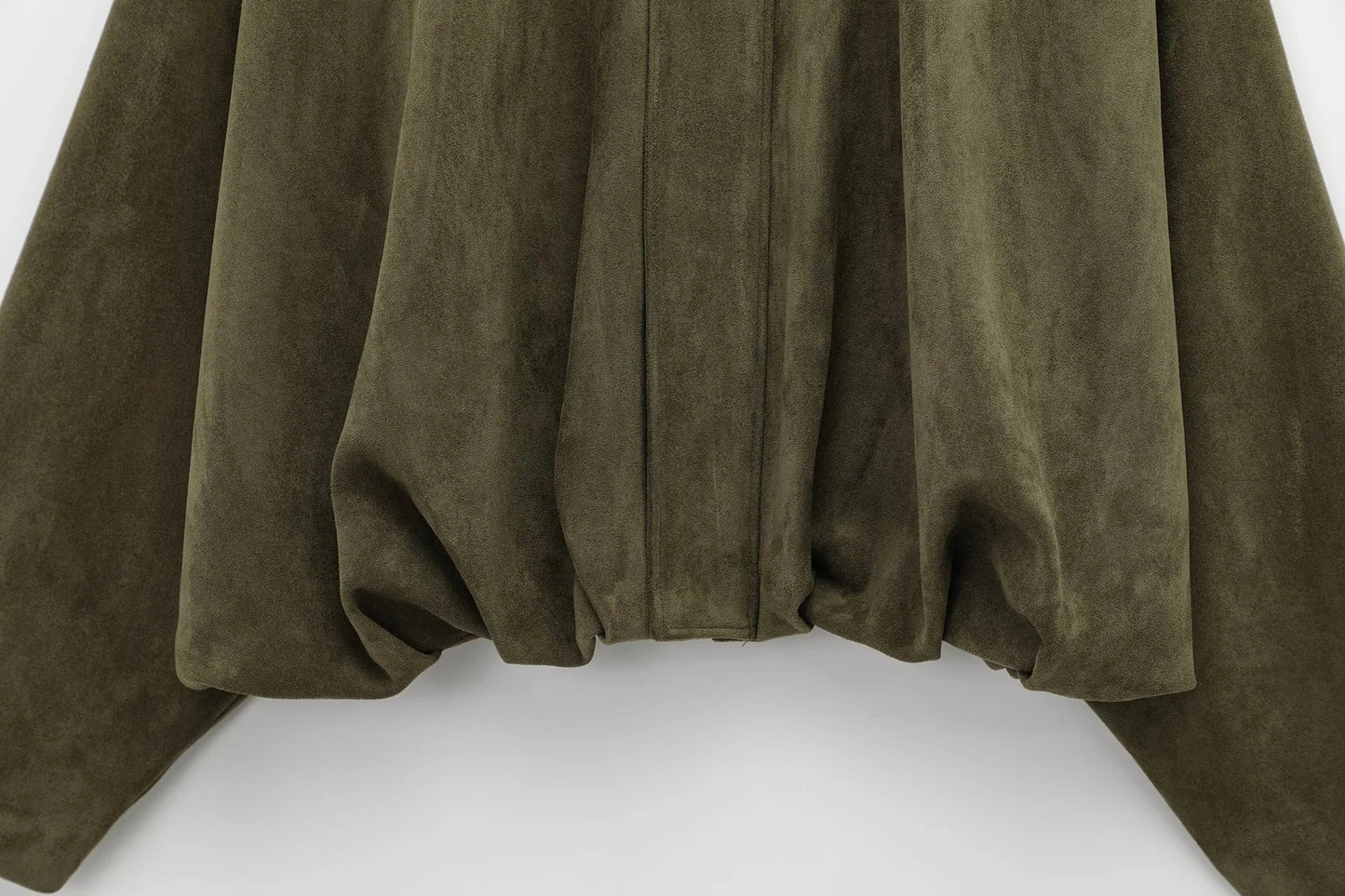 Dames Oversized Suède Jas