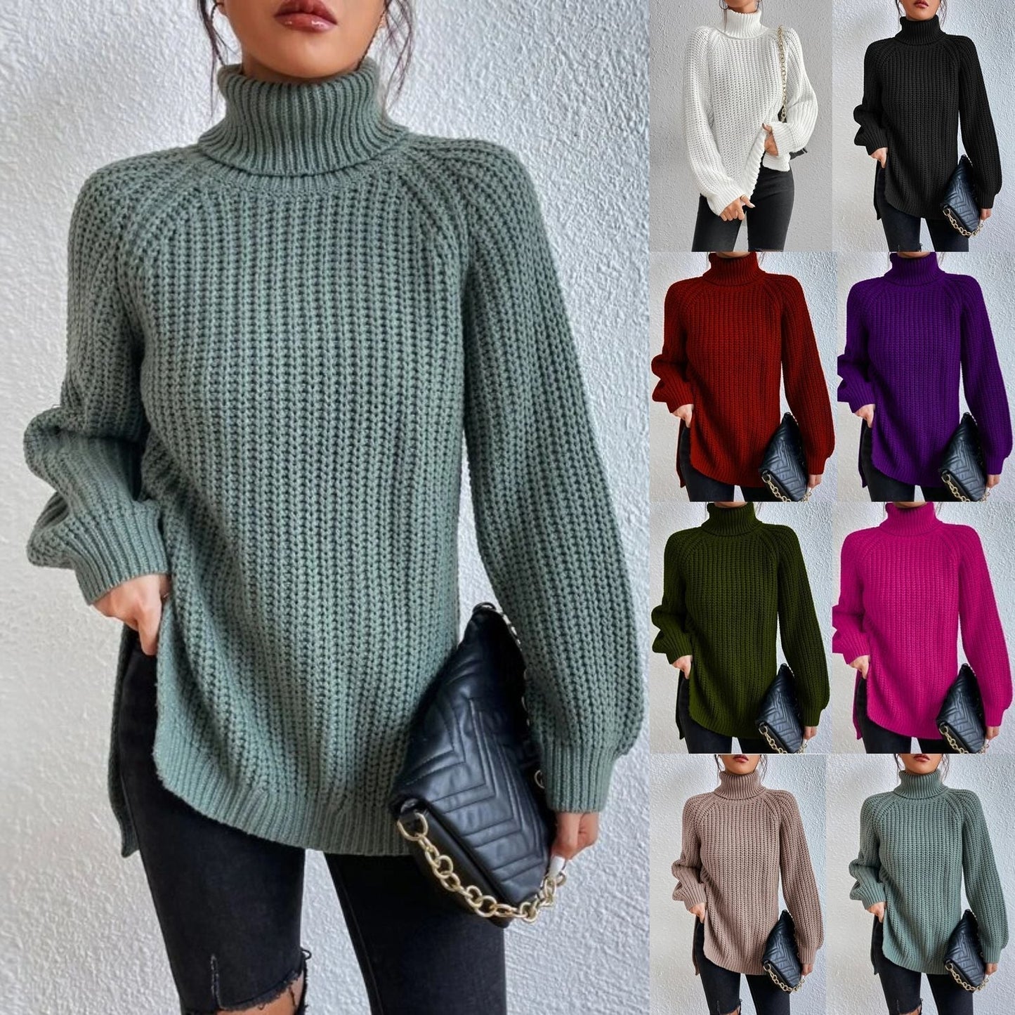 Grofgebreide Dames Coltrui – Tijdloze Knit Met Moderne Attitude Voor Herfst En Winter