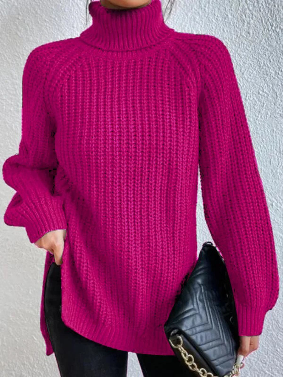 Grofgebreide Dames Coltrui – Tijdloze Knit Met Moderne Attitude Voor Herfst En Winter