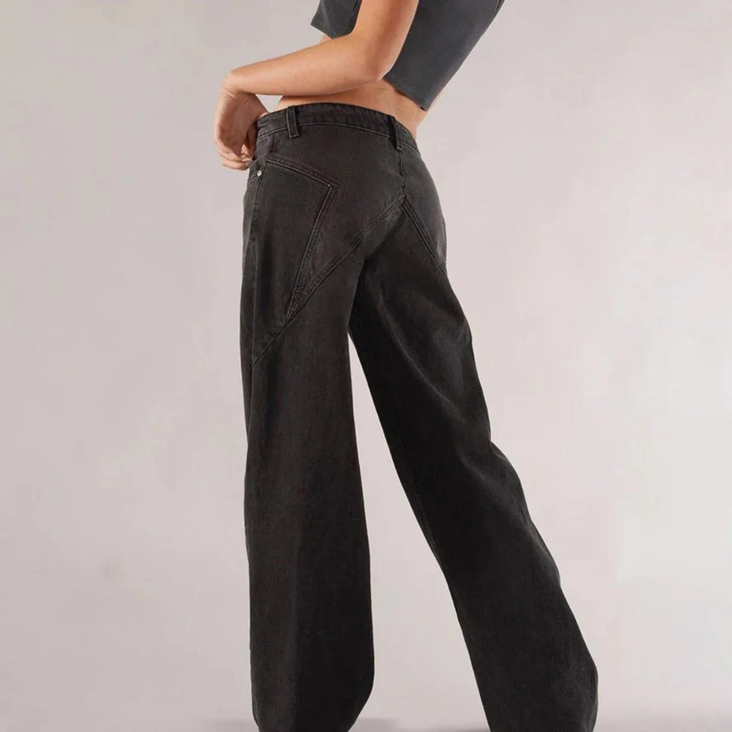 Wide Leg Baggy Jeans Dames