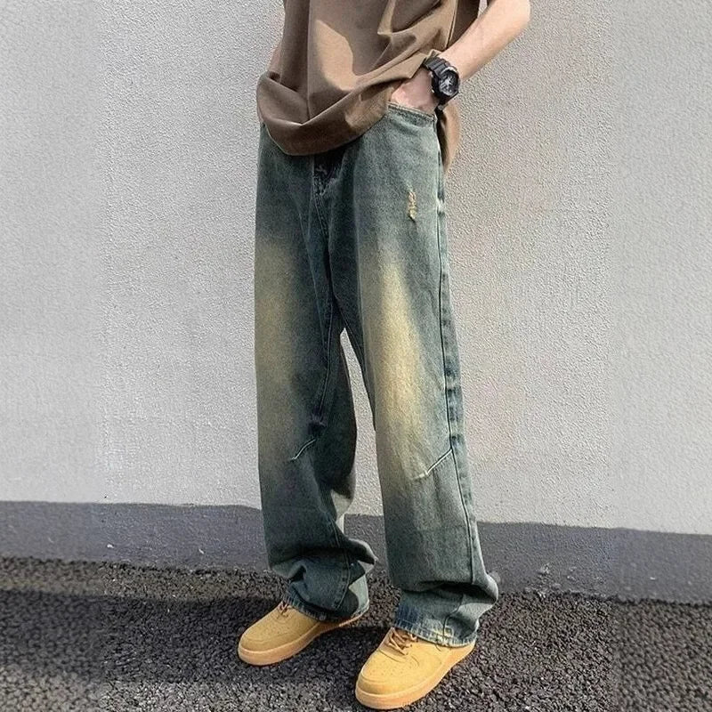 Loose Fit Jeans Voor Heren