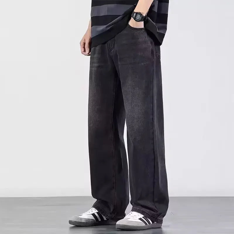 Heren Wide Leg Jeans