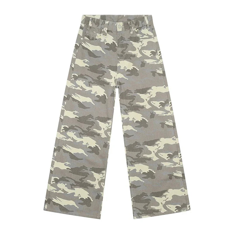 Zwarte Wide Leg Jeans