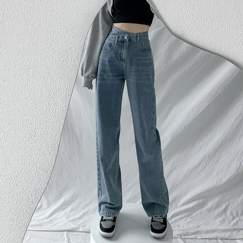 Straight Fit Jeans Dames