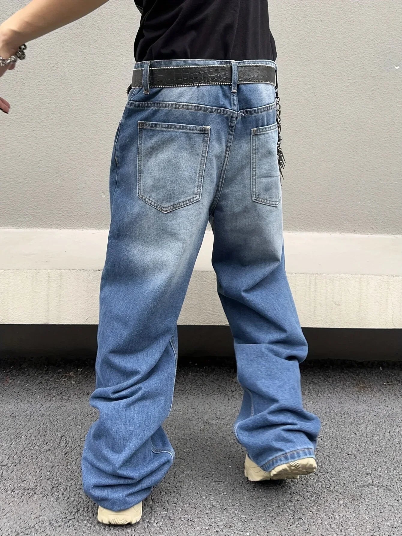 Statement Wide Leg Jeans