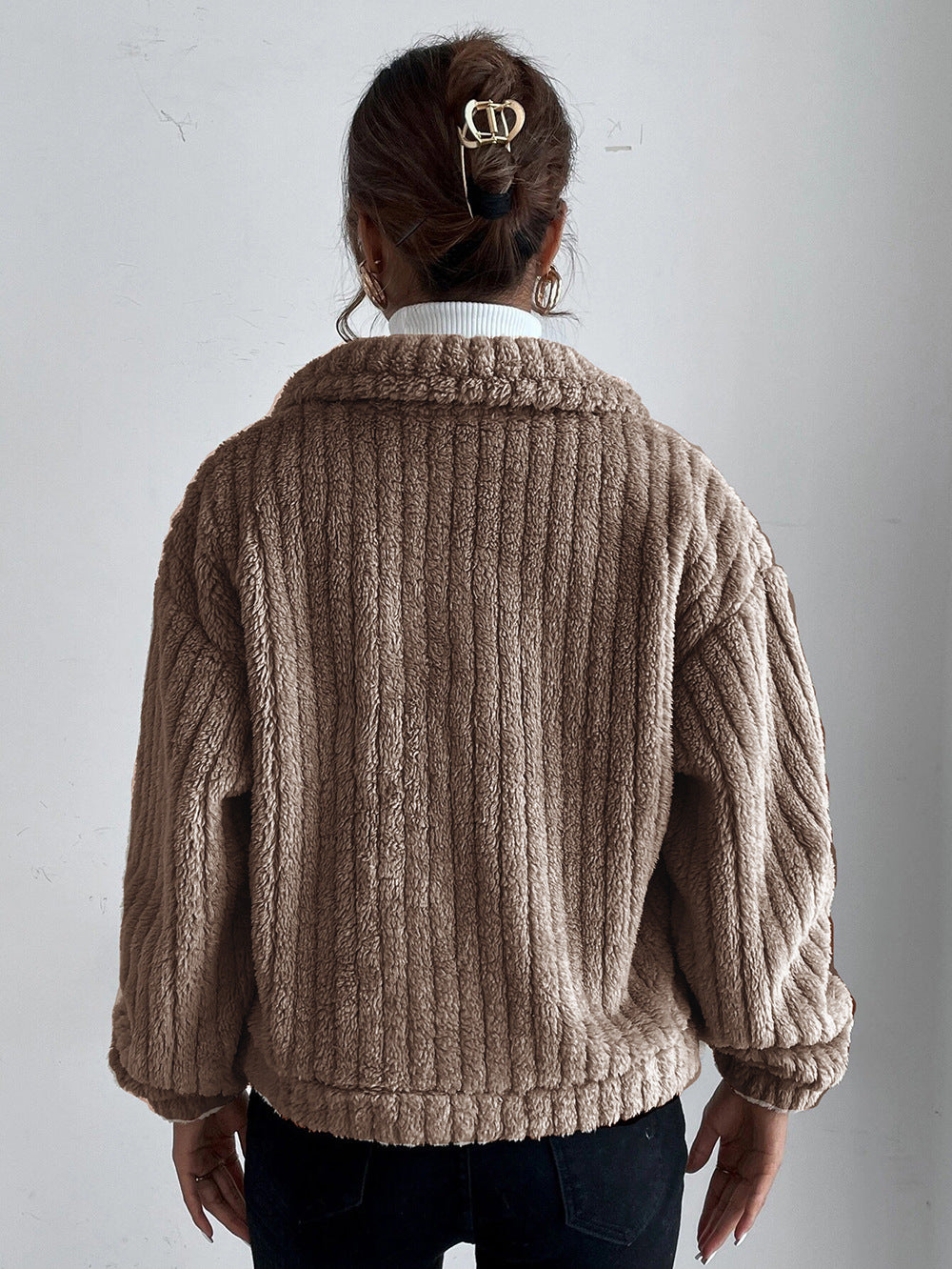 Grofgebreide Teddyjas Voor Dames – Warm & Stijlvol Voor Herfst En Winter