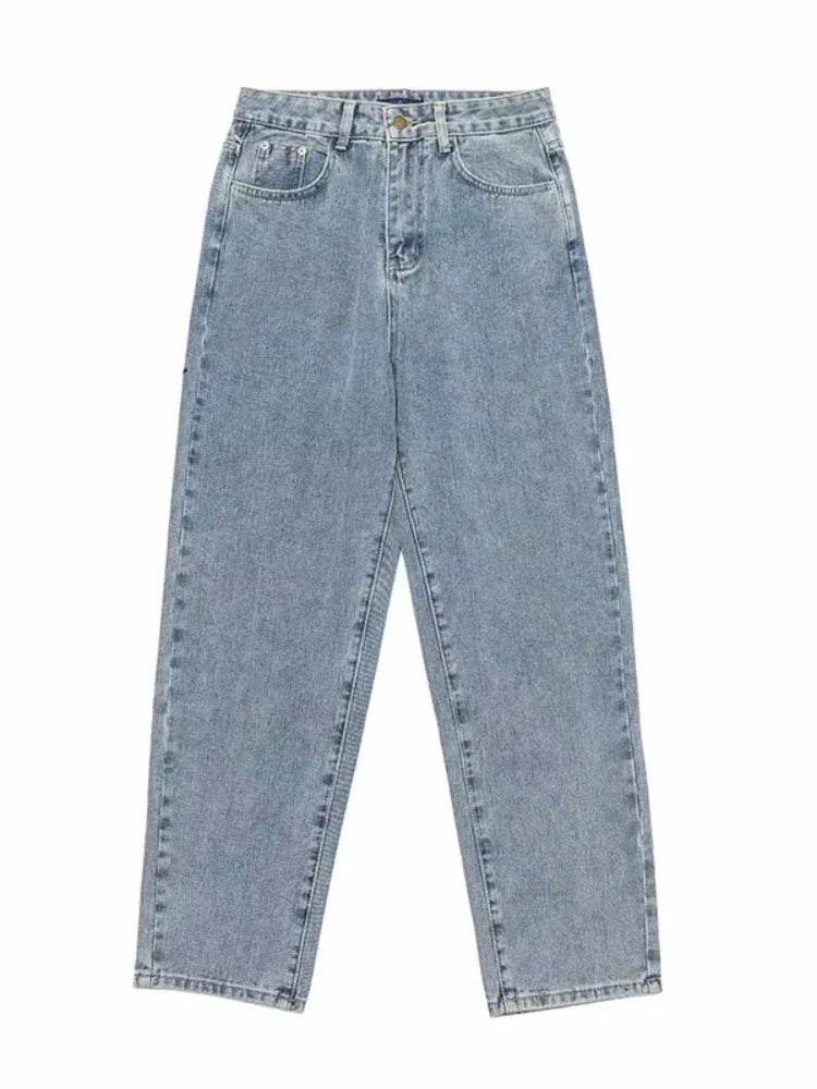 Baggy Jeans Met Elastische Enkels